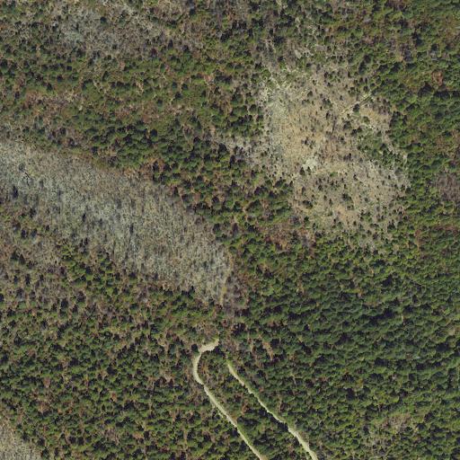 Aerial view of the land around Rogue-River Siskiyou National Forest — near Oregon Caves National