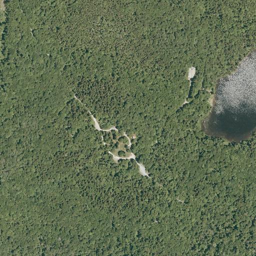 Aerial view of the land around Windham County