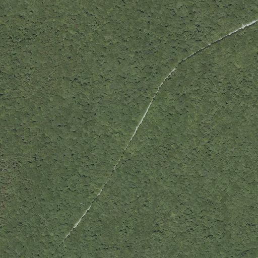 Aerial view of the land around Bennington County