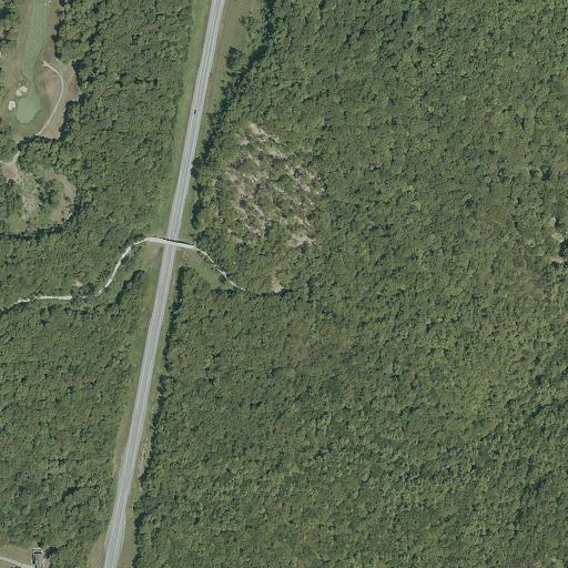 Aerial view of the land around Bennington County — near Manchester Center