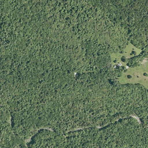 Aerial view of the land around Green Mountain National Forest — near Pittsfield