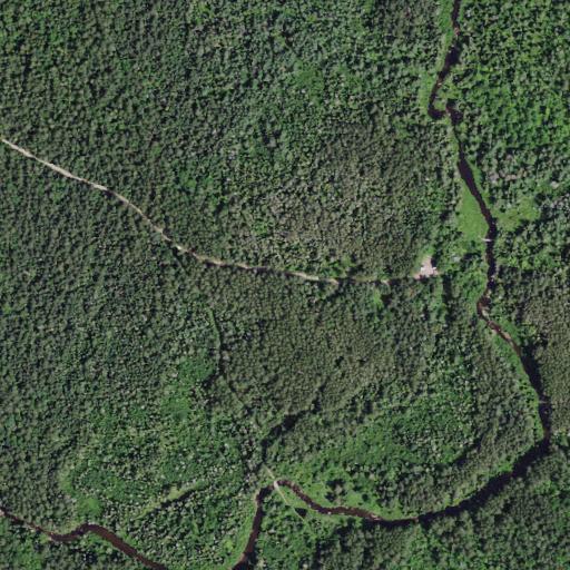 Aerial view of the land around Essex County