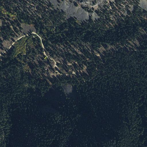 Aerial view of the land around Madison County — near Sheridan