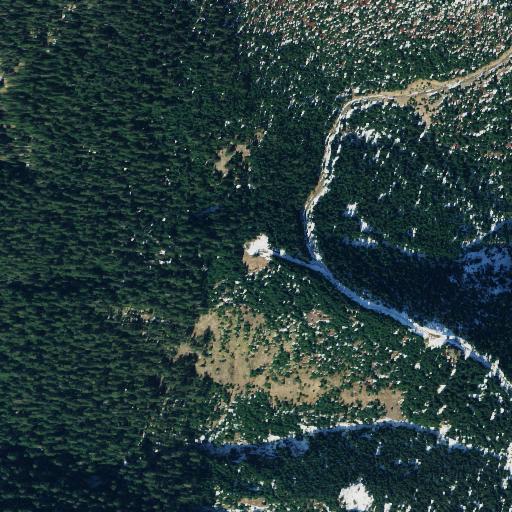 Aerial view of the land around King County