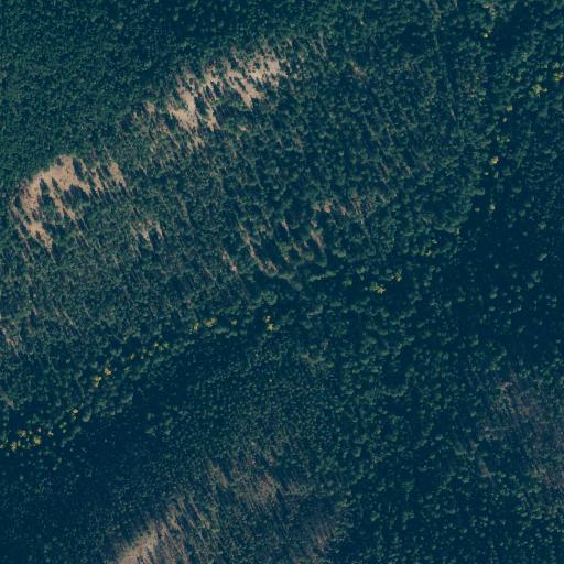 Aerial view of the land around Okanogan County — near Twisp